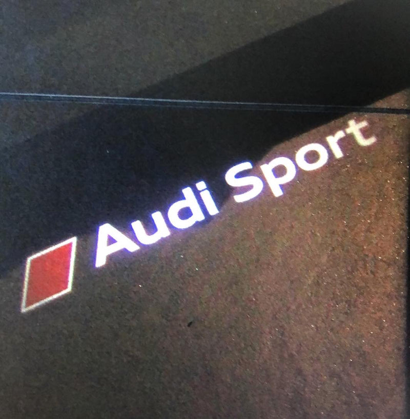 No. 69 Audi logo Projection LAMP (quantity 1 = 2 logo Film / 2 door LAMP)