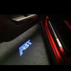 AUDI ABT LOGO PROJECROTR LIGHTS Nr.123(quantity  1 =  2 Logo Film & 2 door lights)