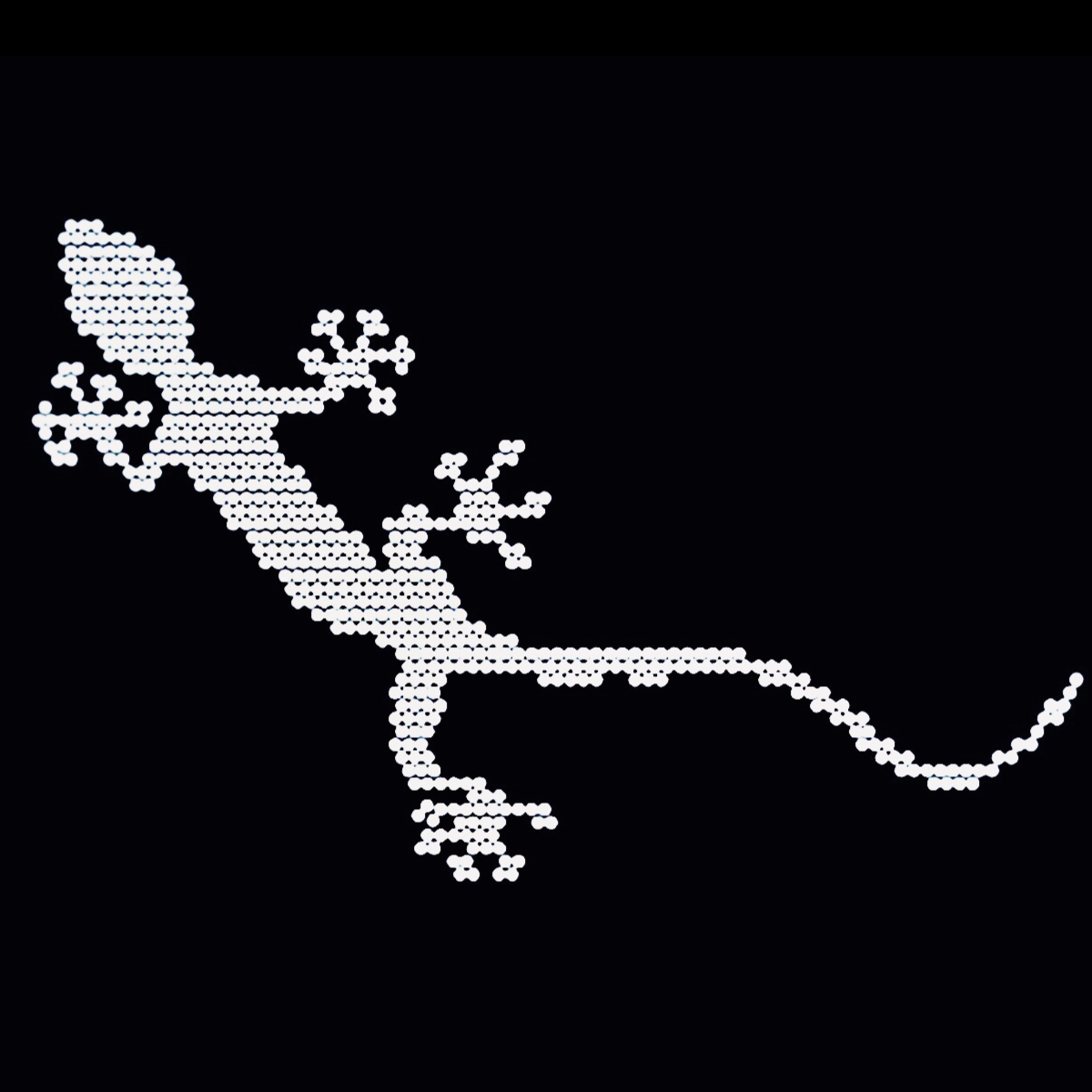 AUDI QUATTRO GECKO LOGO PROJEKTOT LIGHTS Nr.67 (Menge 1 = 2 Logo Films /2 Türlichter in der Kombi-Zone