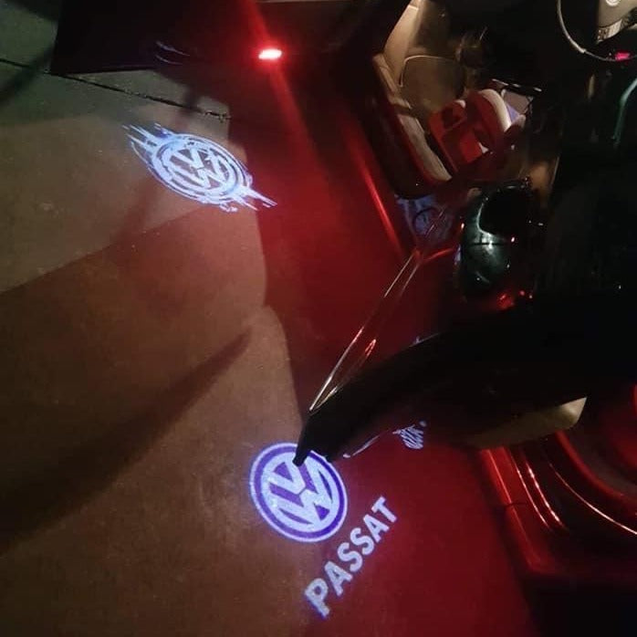 VOLKSWAGEN Tür Lichts VW Logo beleuchtung PASSAT B5+ B6 TOUAREG