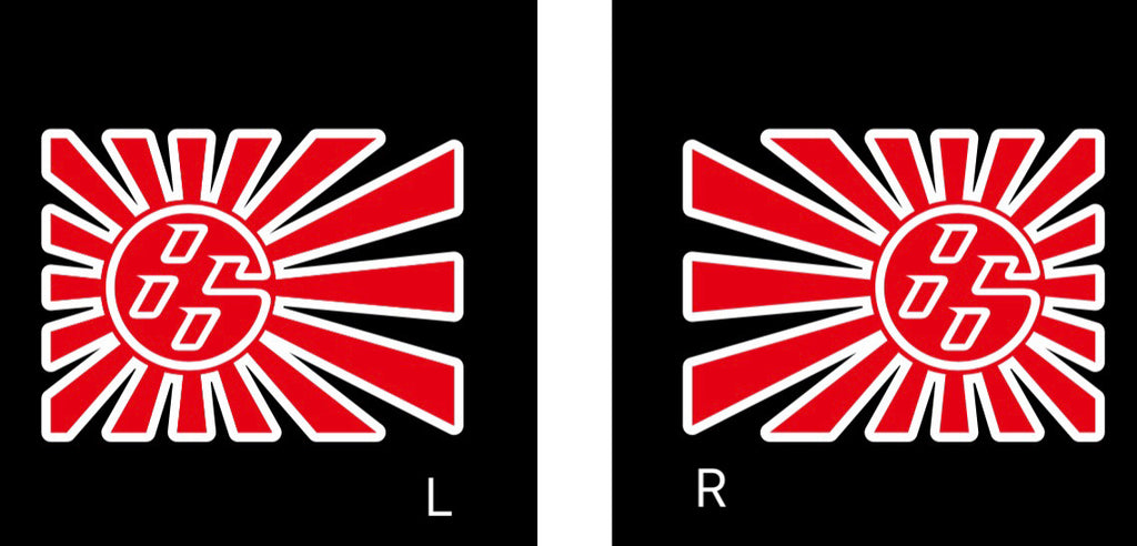 GT 86 Nr.05 Logo (Menge 1 = 1 Sets/2 Türlichter)