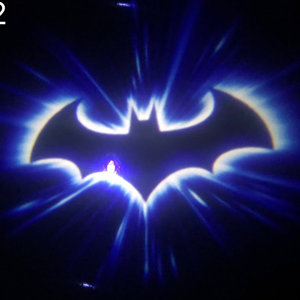 Batman Logo Nr.211 (quantité 1 = 2 Logo Films /2 feux de porte)