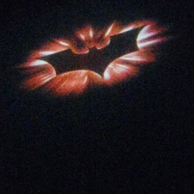 Batman Logo door lights Nr.208 (quantity 1 = 2 Logo Films /2 door lights）