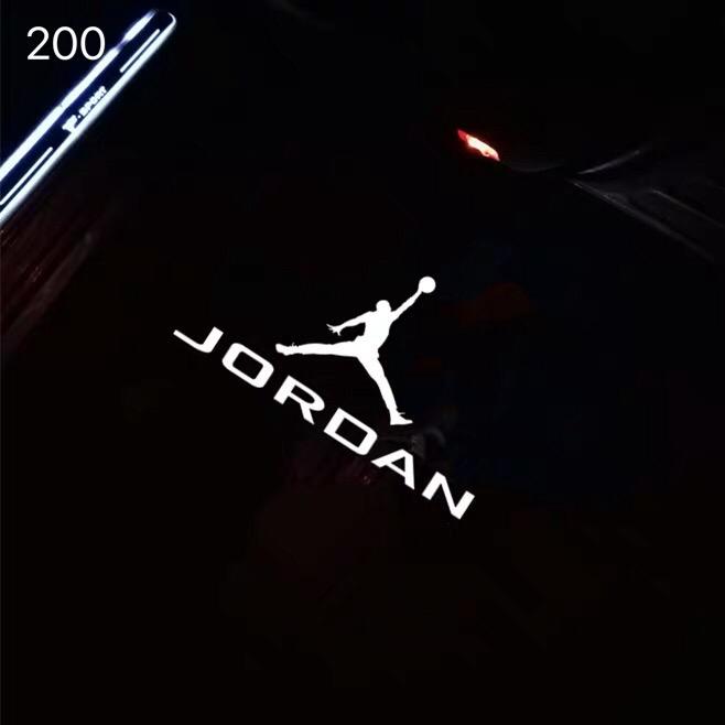 JORDAN Logo Nr.244 (Menge 1 = 1 Sets/2 Türleuchten)