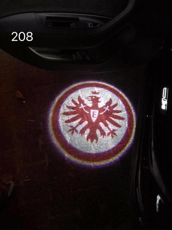 Football CLUB FRANKFURT  Logo door lights Nr.237  (quantity 1 = 2 Logo Films /2 door lights）