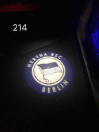 berlin hertha bsc Fußball CLUB Logo Nr.231 (Menge 1 = 2 Logo Filme / 2 Türleuchten）
