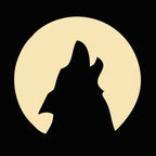 WOLF شعار Nr.226 (الكمية 1 = 2 شعار الأفلام / 2 أضواء الباب)