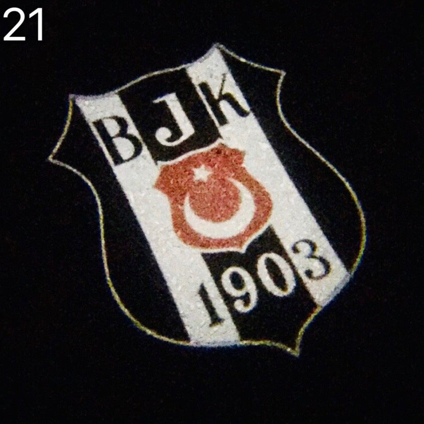 BJK Football CLUB Logo Nr.225 (Anzahl 1 = 2 Logo Filme）