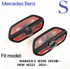 أضواء بروجكتور شعار MERCEDES BENZ رقم 01 (الكمية 1 = 1 مجموعة / 2 أضواء باب)
