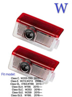 أضواء بروجكتور شعار MERCEDES BENZ رقم 01 (الكمية 1 = 1 مجموعة / 2 أضواء باب)