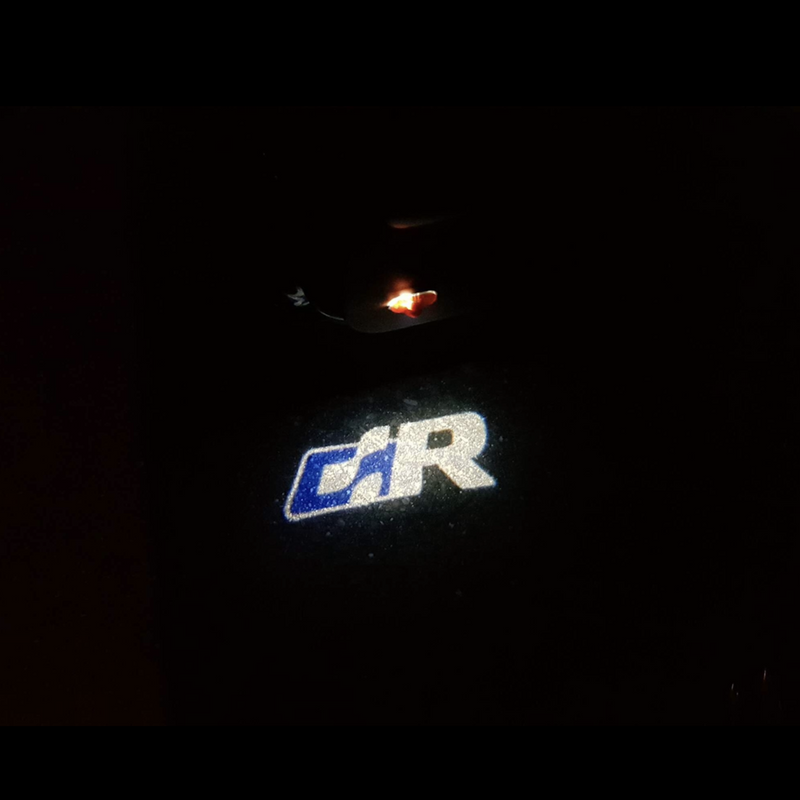 Volkswagen Door lights R Logo  Nr. 36  ( quantity 1 = 2 Logo Film / 2 door lights)