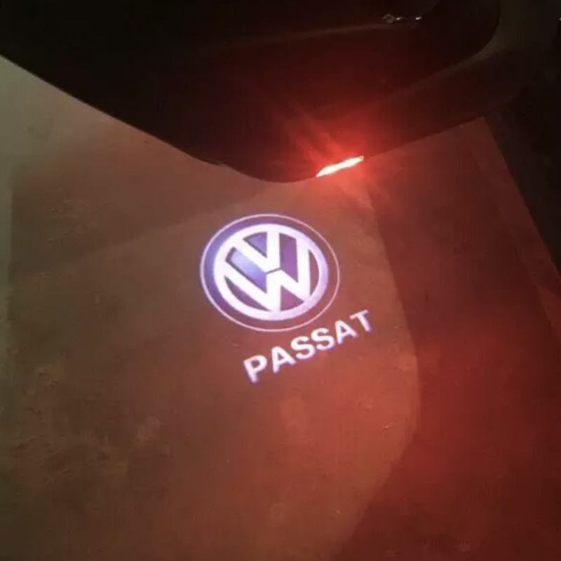 Volkswagen Door lights PASSAT  Logo  Nr. 97   (quantity 1 = 2 Logo Films /2 door lights）