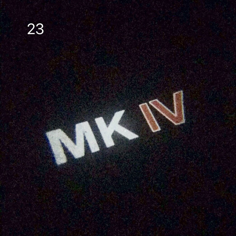 أضواء باب فولكس فاجن شعار MK4 رقم. 89 (الكمية 1 = 2 Logo Films / 2 Door Lights）