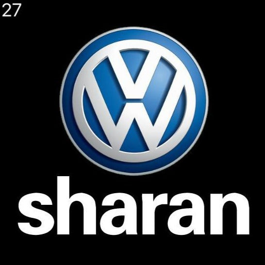 Volkswagen Türleuchten SHARAN Logo Nr. 85 (Menge 1 = 2 Logo Folien /2 Türleuchten)