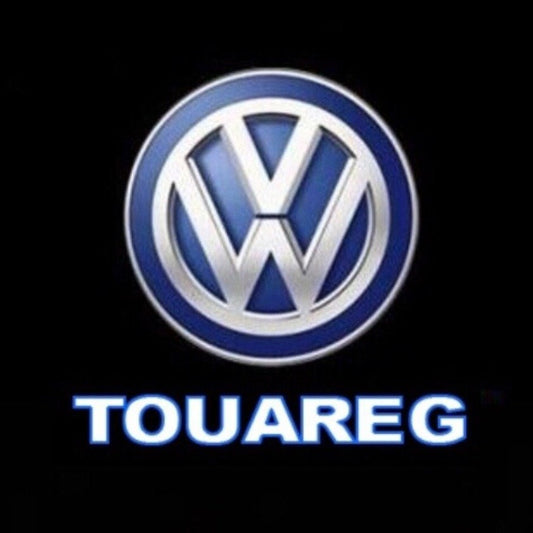 Volkswagen Türleuchten TOUAREG Logo Nr. 82 (Menge 1 = 2 Logo Folien /2 Türleuchten)