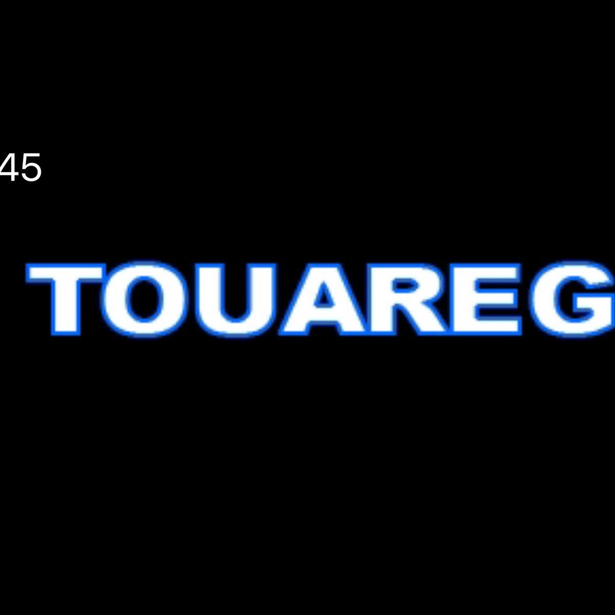 Volkswagen Porte luci TOUAREG Logo Nr. 39 (quantità 1 = 2 Logo Film / 2 luci porta)