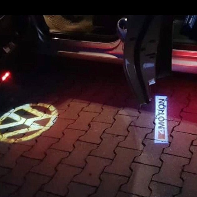 Volkswagen Door lights 4 MOTION Logo Nr. 41 (quantità 1 = 2 Logo Film / 2 porte luci)