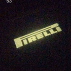 Volkswagen Luces de puerta PIRELLI Logo Nr. 42 (cantidad 1 = 2 películas con logotipo / 2 luces de puerta）