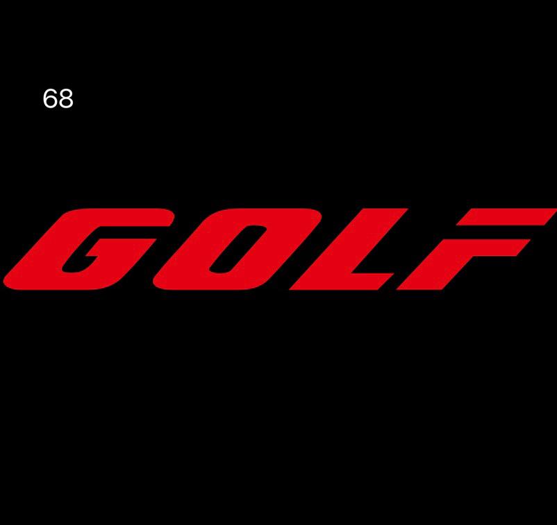 Fokswagen لباب GOLF Logo Nr. 49 (الكمية 1 = 2 Logo Films /2 Los lighs)