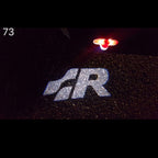 Volkswagen Türleuchten R Logo Nr. 54 (Anzahl 1 = 2 Logo-Folien / 2 Türleuchten）