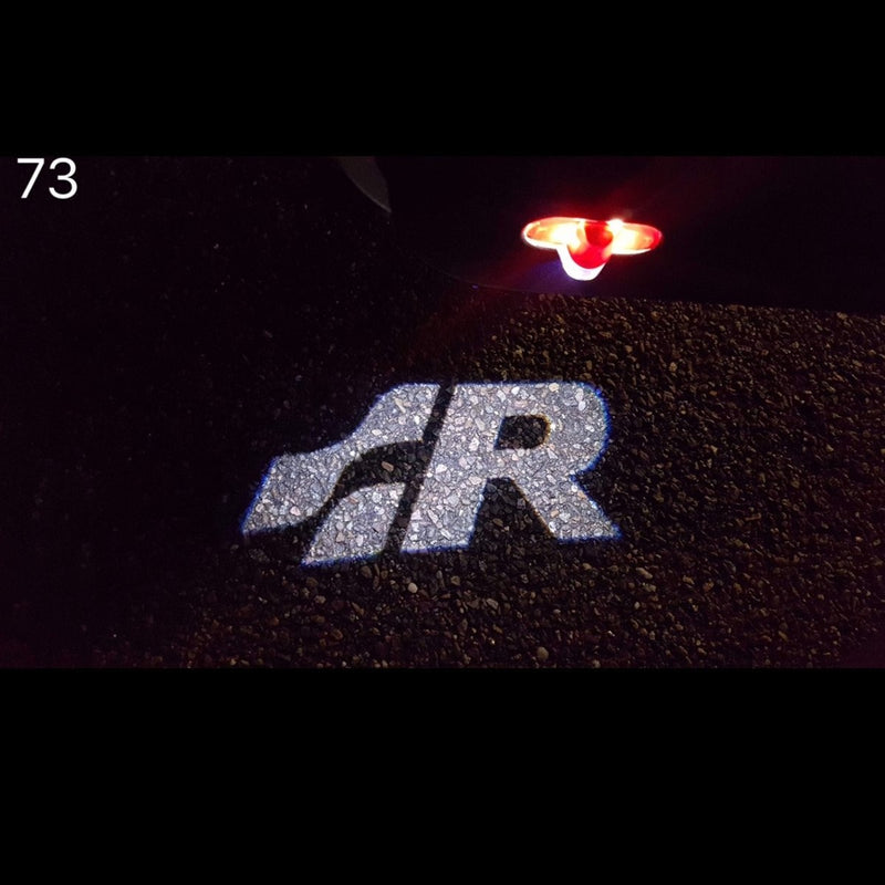 Volkswagen Porte luci R Logo Nr. 54 (quantità 1 = 2 Logo Films /2 luci porta)