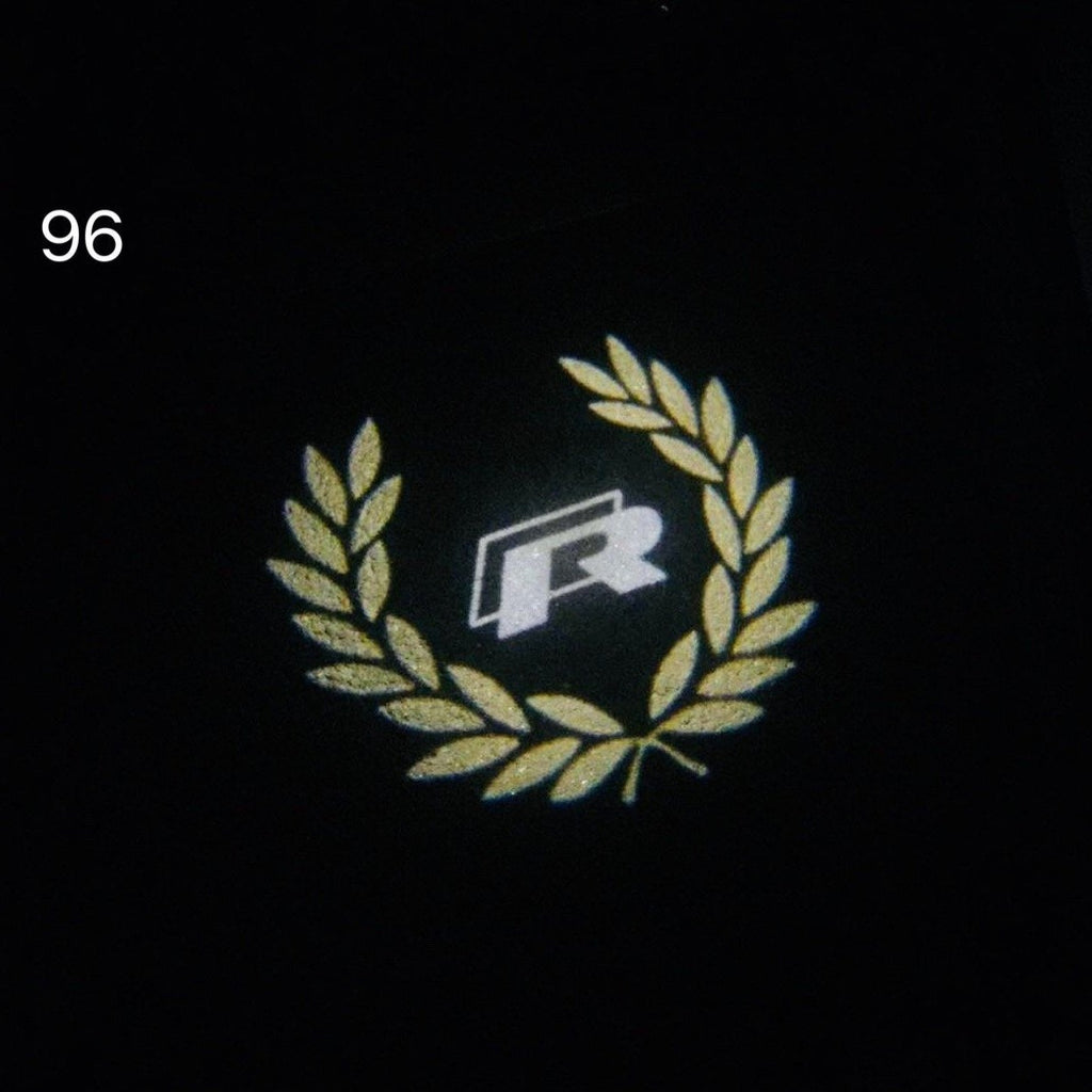 Volkswagen Türlichter R Logo Nr. 57 (Menge 1 = 2 Logo Films /2 Türlichter im Bereich des Objekts