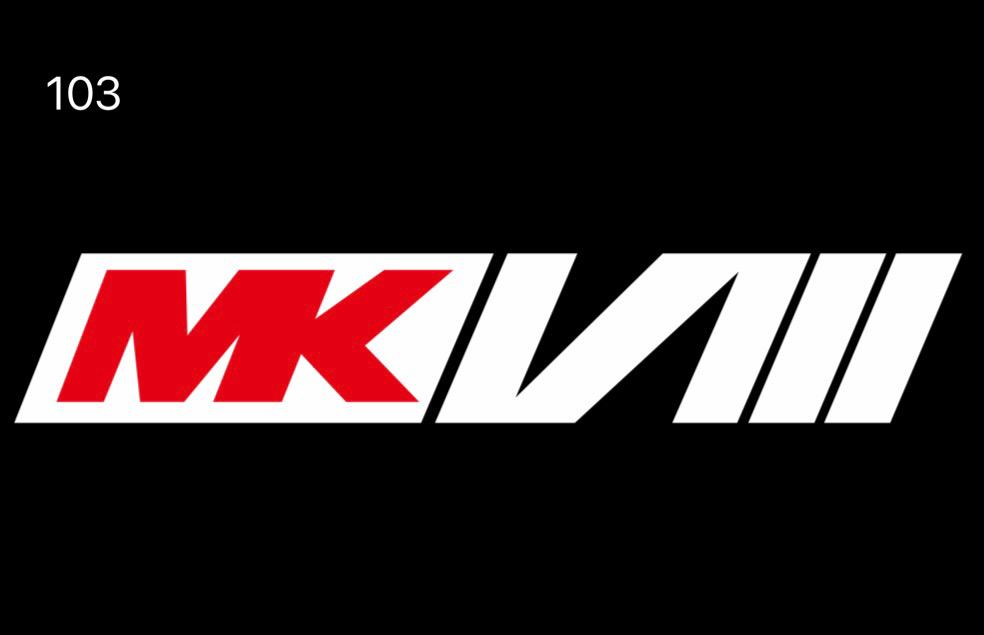 Volkswagen Door lights MK8   Logo  Nr. 105 (quantity 1 = 2 Logo Films /2 door lights）