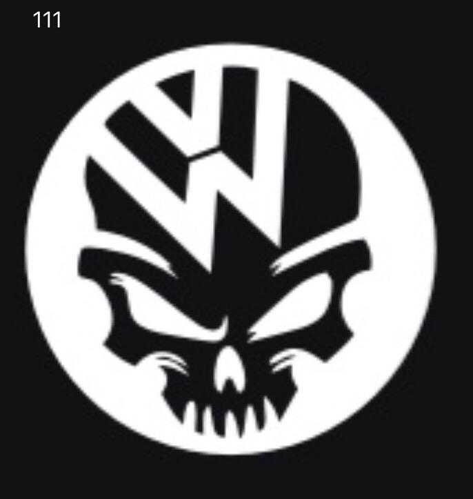 Volkswagen Door lights Logo Nr. 14 (quantità 1 = 2 Logo Films /2 luci porta)