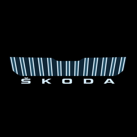 رحلات SKODA LOGO LGOTOT lights Nr.43 (الكمية 1 = 2 Logo Film / 2 oP lights)