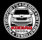 SKODA KODIAQ LOGO LIGHTS Nr.54 (quantité 1 = 2 Film Logo / 2 feux de porte)