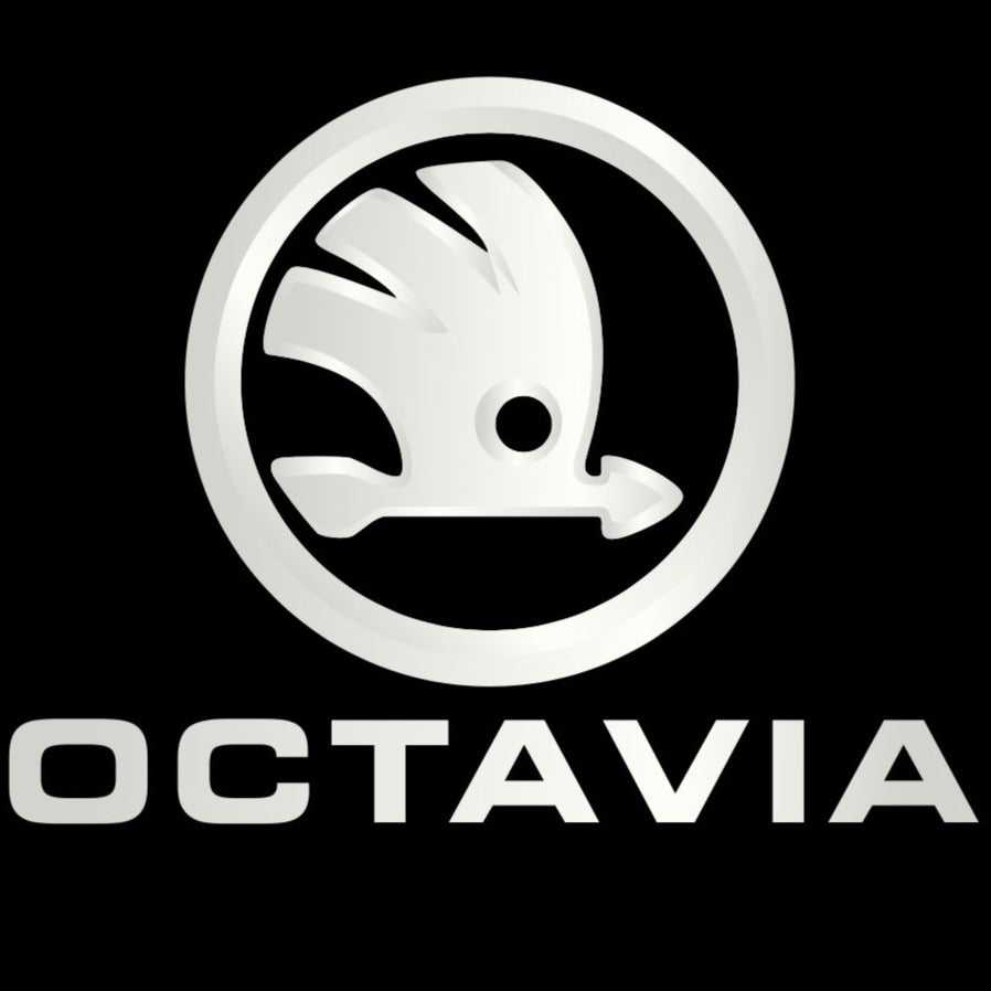 SKODA OCTAVIA LOGO PROJECT LIGHTS Nr.49 (quantità 1= 2 Logo Film / 2 porte luci)