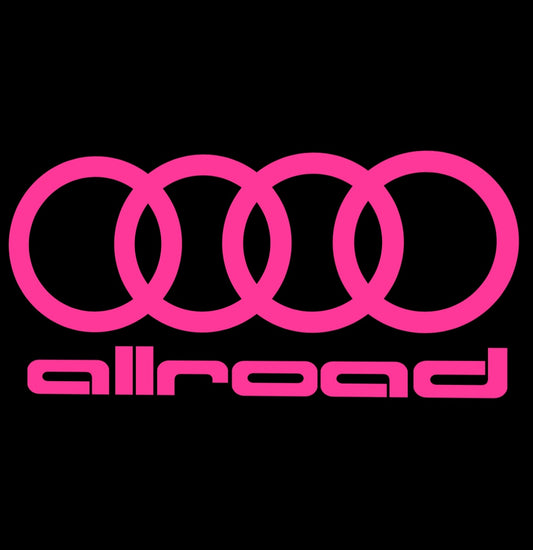 أضواء جهاز عرض شعار AUDI رقم 153 (الكمية 1 = 2 فيلم شعار / 2 مصباح باب)