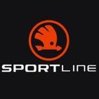 SKODA SPORT LINE LOGO PROJECTOT LIGHTS Nr.05 (quantity  1 =  2 Logo Film /  2 door lights)