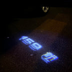 Alfa Romeo 159TI LOGO PROJECTOT LIGHTS Nr.36 (quantity  1 =  2 Logo Film /  2 door lights)