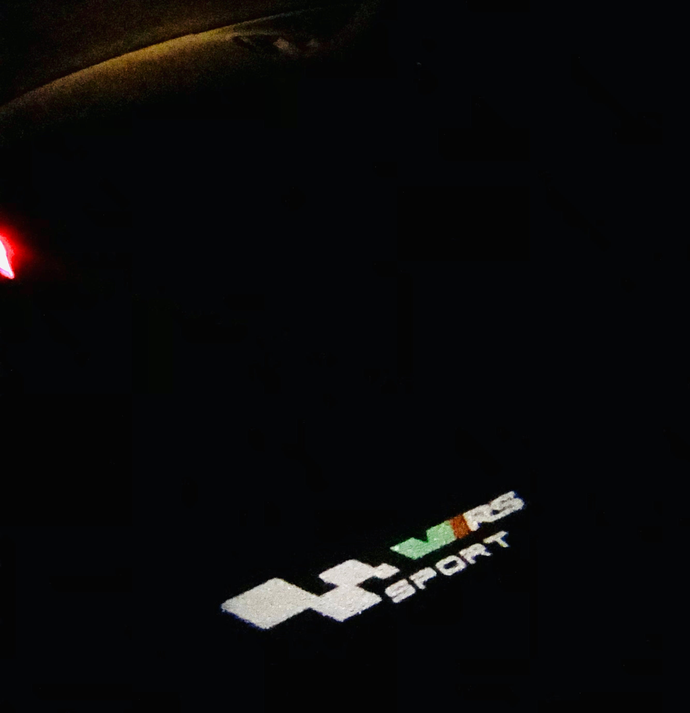 SKODA VRS LOGO FLOO lights Nr.22 (الكمية 1 = 2 Logo Film / 2 oP lights)