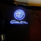 Alfa Romeo Giulietta GTA LOGO PROJECTOT LIGHTS Nr.75 (cantidad 1 = 2 logo película / 2 luces de puerta)