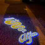 LUCI PROIETTORI LOGO Serpente Alfa Romeo Biscione Nr.63 (quantità 1 = 2 Logo Film / 2 luci porta)