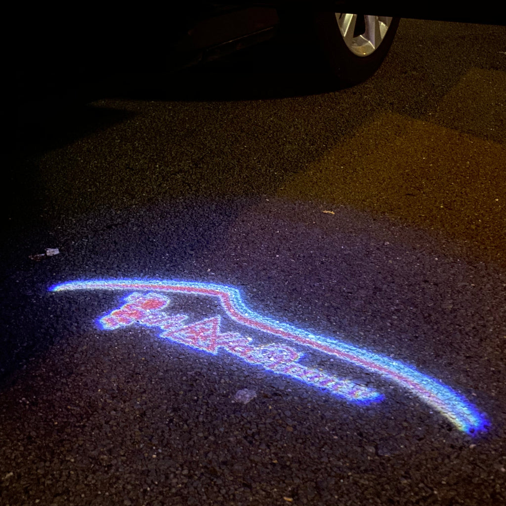 Alfa Romeo LOGO PROJECTOT LIGHTS Nr.108 (quantità 1 = 2 Logo Film / 2 luci porta)