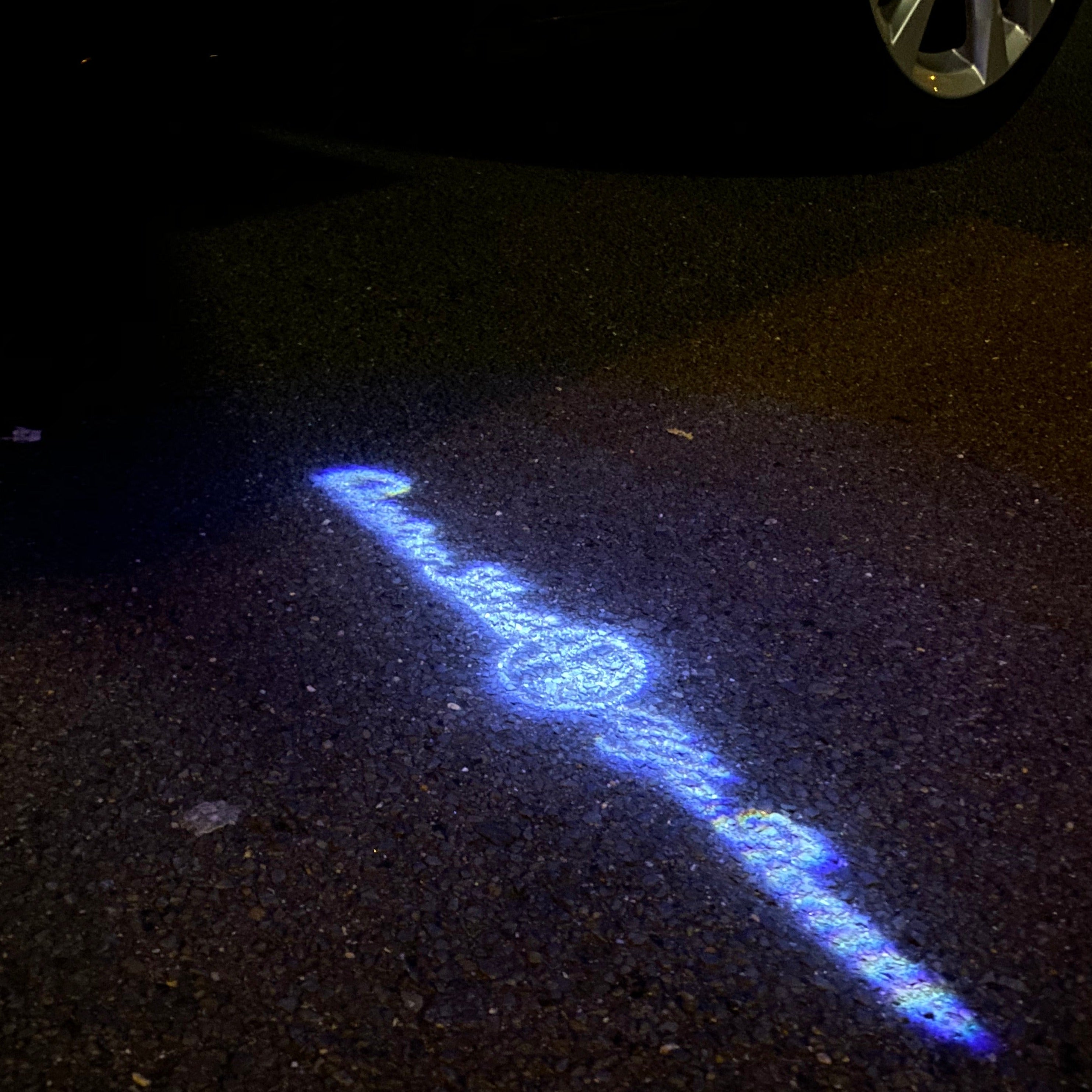 Alfa Romeo LOGO PROJECTOT LIGHTS Nr.105 (quantité 1 = 2 Logo Film / 2 feux de porte)