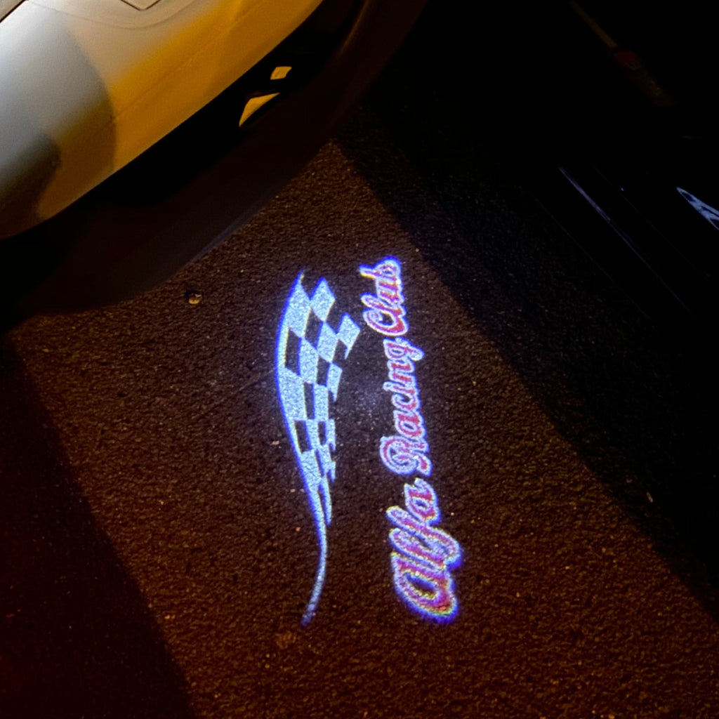 Alfa Romeo LOGO PROJECT LIGHTS Nr.92 (quantità 1= 2 Logo Film / 2 porte luci)