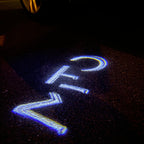 LUCES DE PROYECTOR LOGO Alfa Romeo MiTo Nr.101 (cantidad 1 = 2 Película de logotipo / 2 luces de puerta)