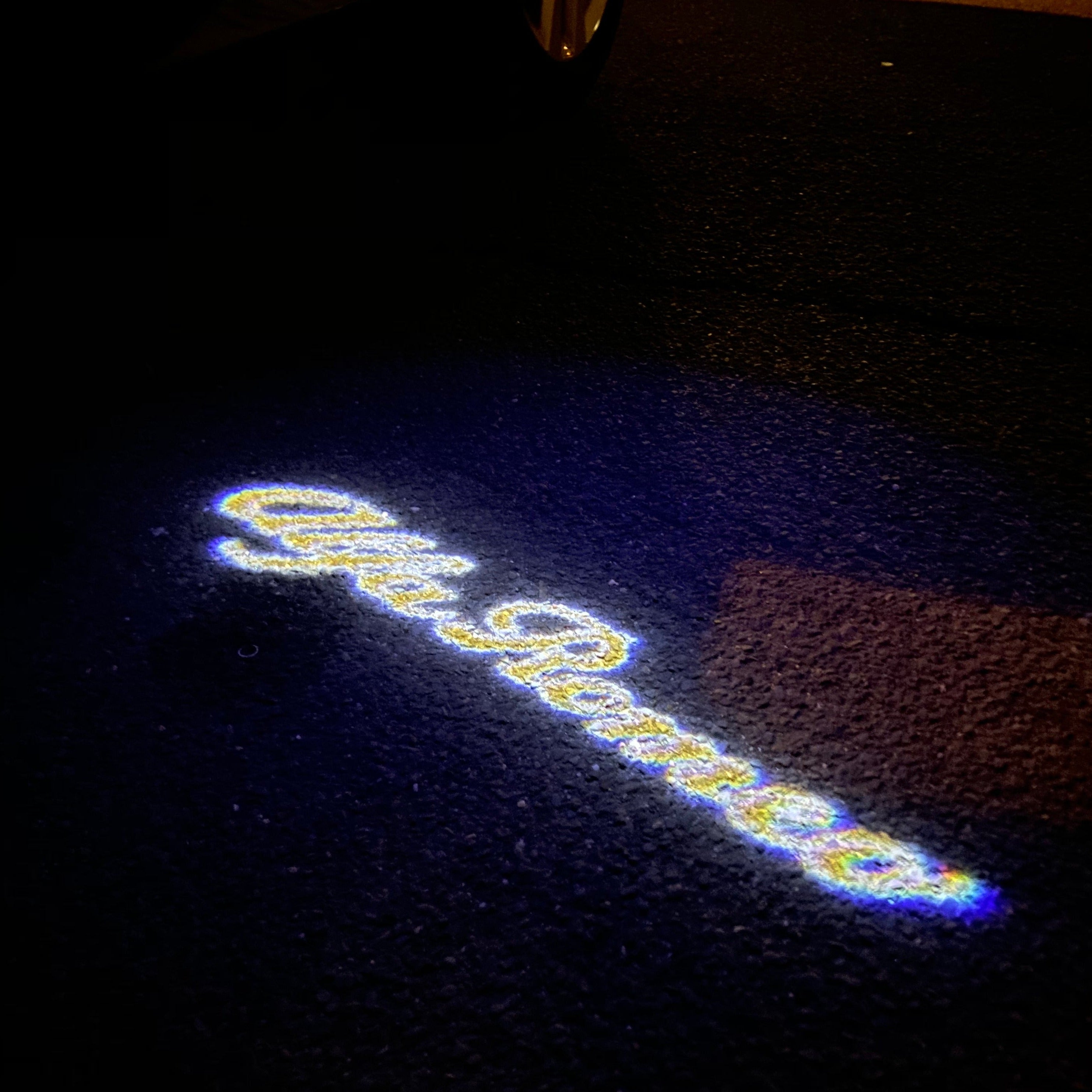 Alfa Romeo LOGO PROJECTOT LIGHTS Nr.06 (quantité 1 = 2 Logo Film / 2 feux de porte)