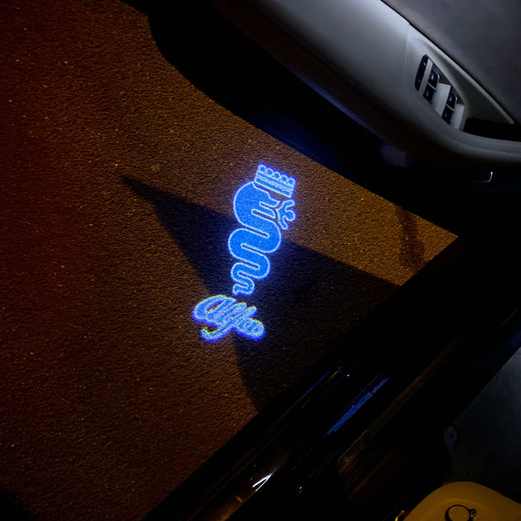 Alfa Romeo Biscione serpent LOGO PROJECTOT LIGHTS Nr.61 (quantité 1 = 2 Logo Film / 2 feux de porte)