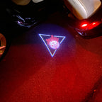 Alfa Romeo RED COLOR LOGO PROJECTOT LIGHTS Nr.20 (quantity  1 =  2 Logo Film /  2 door lights)