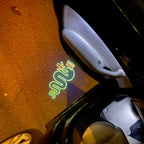 Alfa Romeo Biscione snake LOGO PROJECTOR LIGHTS Nr.41 (quantité 1 = 2 Logo Film / 2 portes lumières)