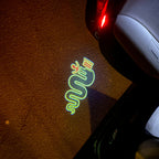 Alfa Romeo Biscione snake LOGO PROJECTOR LIGHTS Nr.41 (quantité 1 = 2 Logo Film / 2 portes lumières)