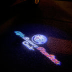 LUCES DE PROYECTOR LOGO Alfa Romeo Nr.90 (cantidad 1 = 2 Película con Logo / 2 luces de puerta)