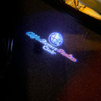 LUCES DE PROYECTOR LOGO Alfa Romeo Nr.90 (cantidad 1 = 2 Película con Logo / 2 luces de puerta)