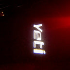 SKODA YETI LOGO PROJECTOT LIGHTS Nr.64 (quantité 1 = 2 Logo Film / 2 feux de porte)