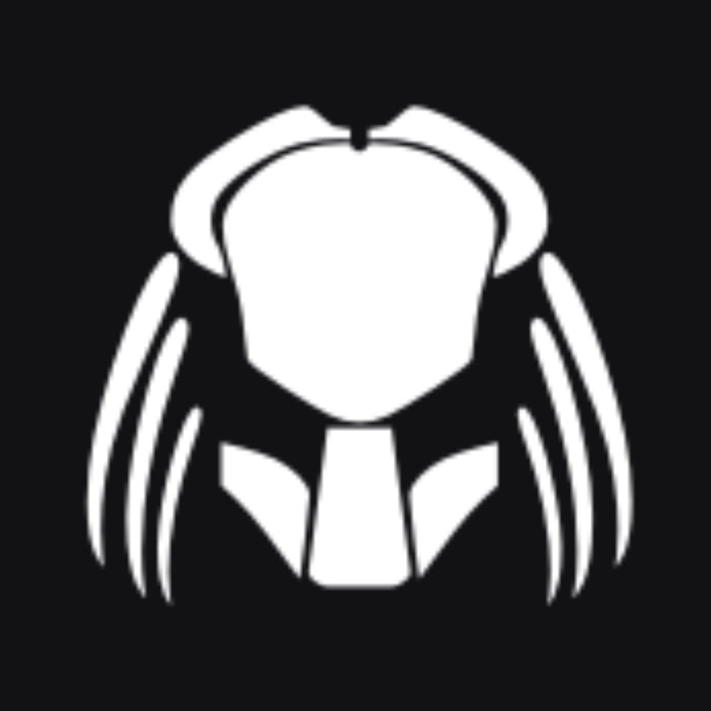 Predator Logo Nr.201 (quantità 1 = 2 Logo Films / 2 luci porta）